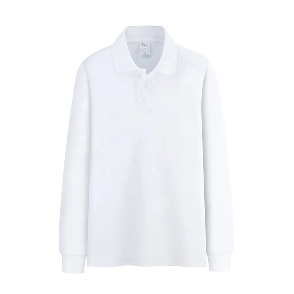 High quality Custom Cotton Polo Shirt Design Long Sleeve Blank Color Polo t Shirts Men For Golf Sport Shirt