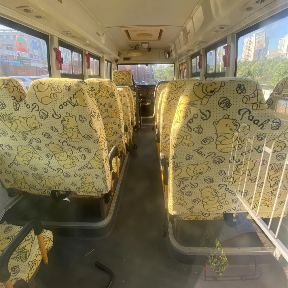 High quality yellow small second hand used school bus for sale