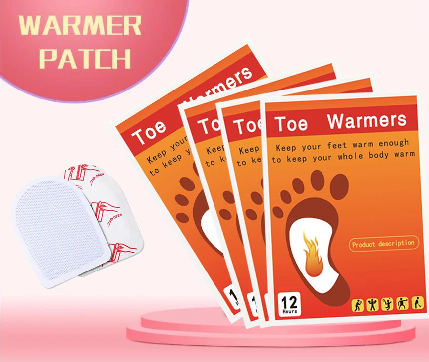 
Warm in winter warmer pad in shoes heating insoles foot adhesive insole disposable heating patch 