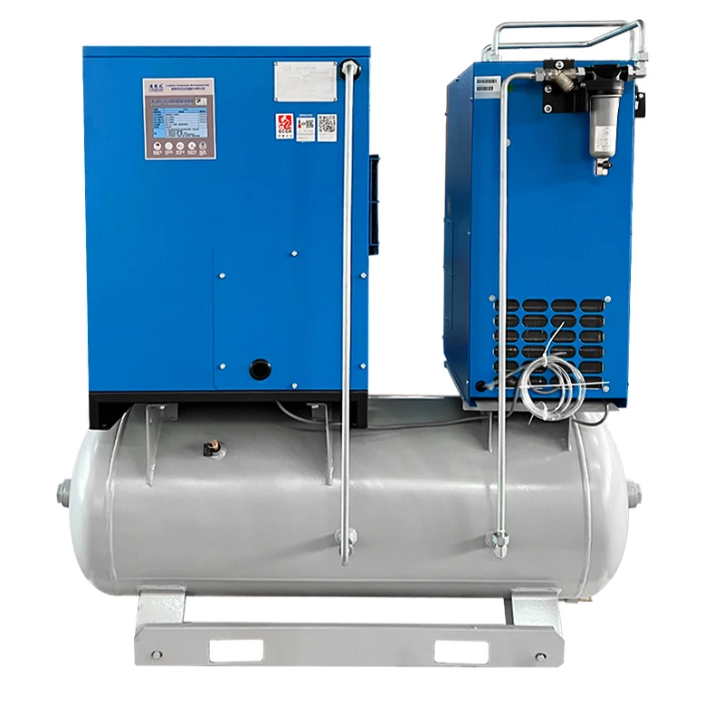 Linghein brand industrial air compressor 7.5kw 11kw 15kw 7bar 8bar 10bar 13bar famous brand air end screw air compressor