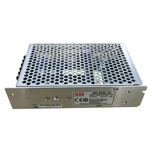 Original MEAN WELL SD-50B-24 50W Single Output DC-DC Converter