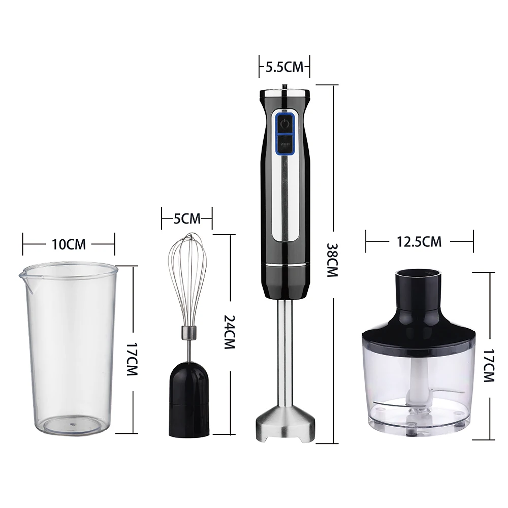 600W hot Model For Household Uses With Strong Power Electric Hand Blender