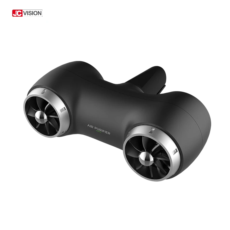 Портативный мини-очиститель озона JCVISION, электростатический автомобильный очиститель воздуха, освежитель воздуха, Интеллектуальное освещение Uvc, Анионный озон