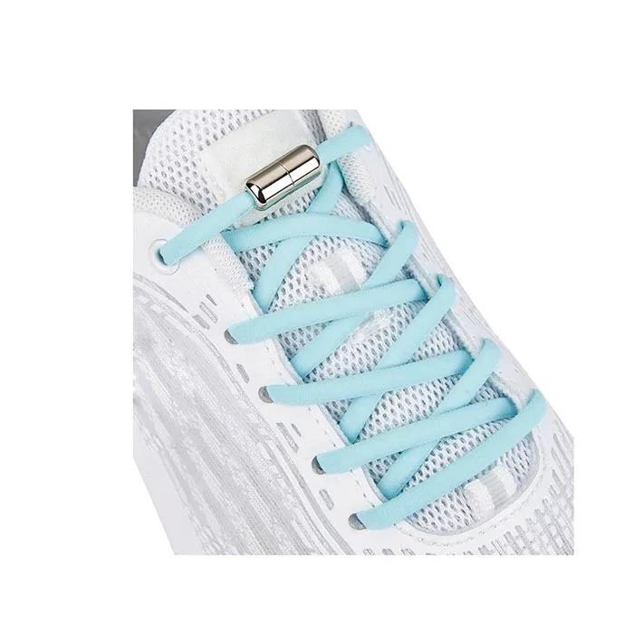 Wholesale Shoe Laces Elastic Custom Print Round Shoe Lace For Kids And Adult Sneakers Shoelace Quick Lazy Laces