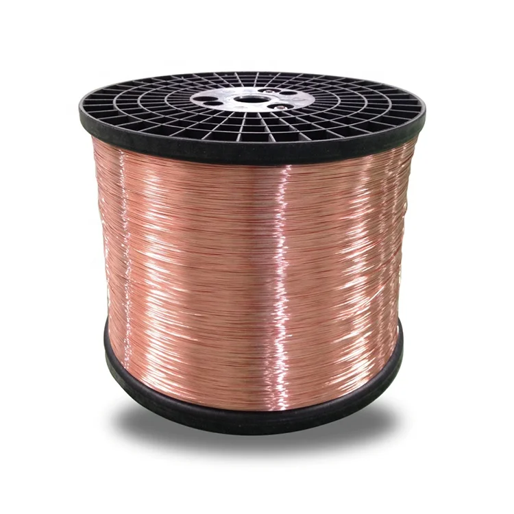 China factory Manufacturer Enameled copper clad aluminum wire Enameled CCA Wire for motor transformer