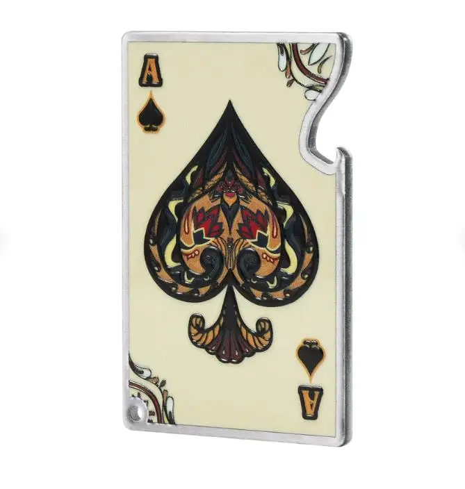Черно-Золотая игральная карта Ace of Spades винтажная покерная пивная бара Бытовой Холодильник магнитный Открыватель для