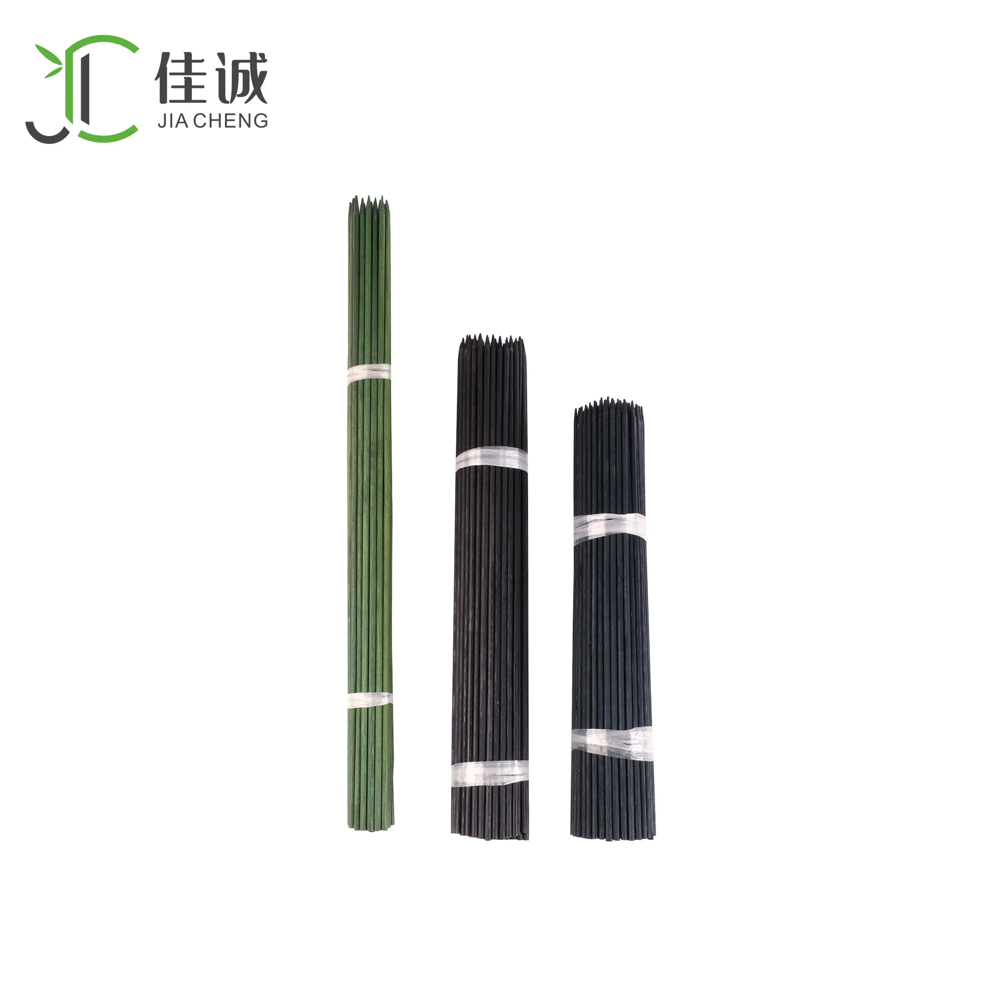 
green long paint plant bamboo flower stick for garden 