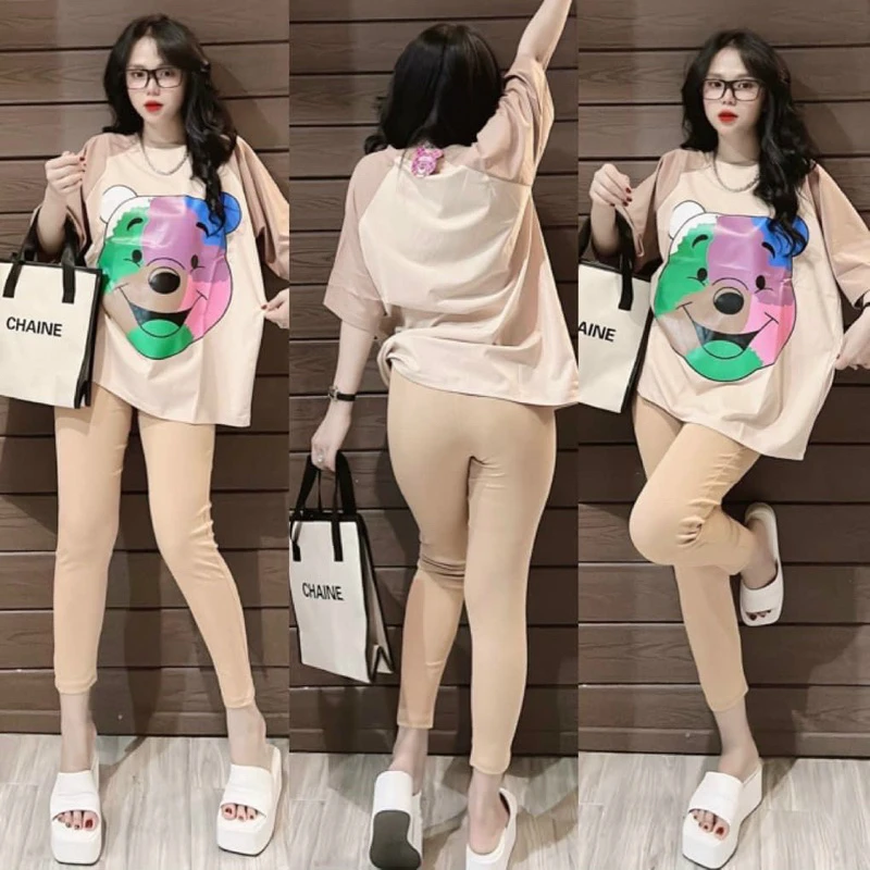 Fast Delivery Women Casual Two Piece Set Green Vina Quick Dry Odm Packed In Bag Made In Vietnam Manufacturer
