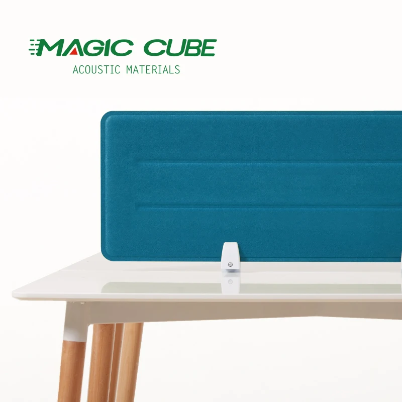 100% Recyclable Polyester Fiber  Pet Acoustic desk panel sounds office pet desk divider