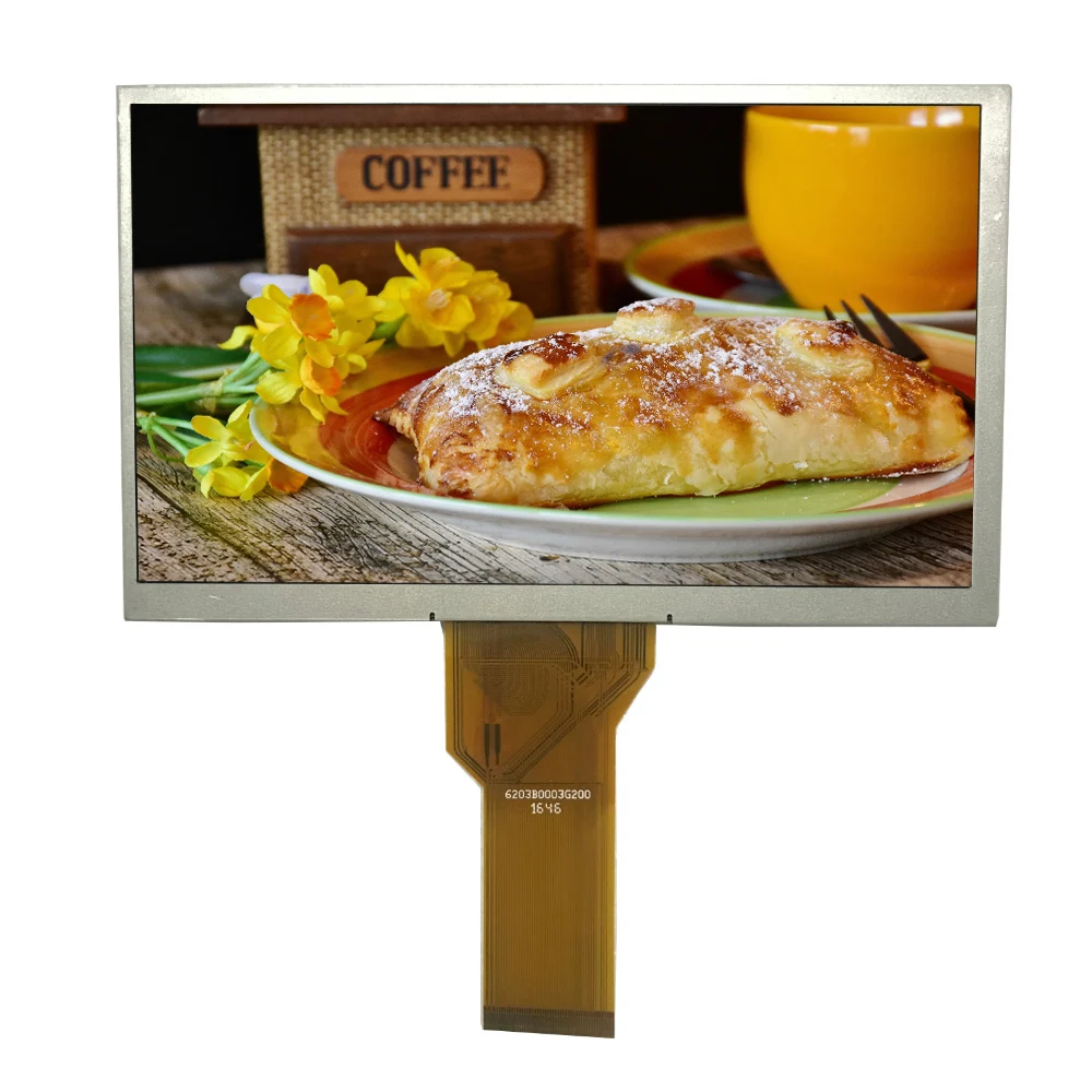 Factory Original  7 inch 1024*600 lcd ips high brightness display panel wide temperature for industrial control