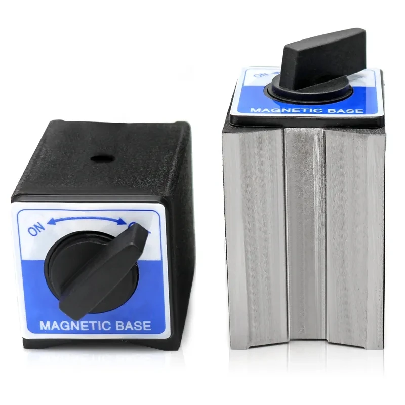 Switch Magnetic Table Base 6T 8T 10T 12T V type Power Magnetic Base Dial Indicator Stand Base Magnet Seat Table Wire Cutting