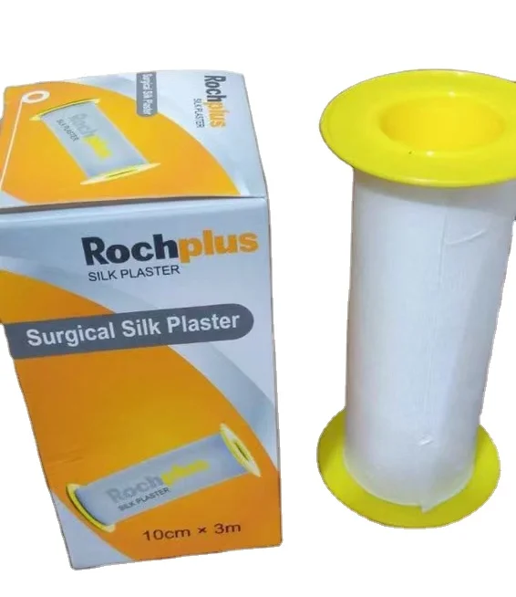 Jagged Edge Silk Zinc Oxide Glue Adhesive Plaster Medicinal Tapes