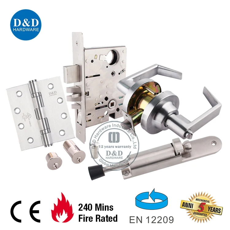 ANSI BHMA GRADE 1 UL10C listed Fire rated NRP Heavy Duty 4 Ball Bearing Hinges Commercial interior Door Butt Hinges