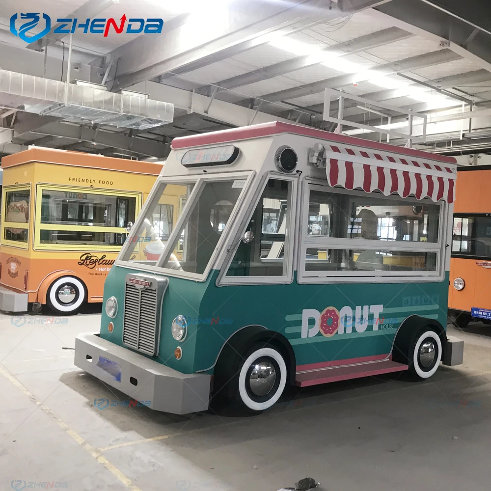 ZD-FT36 Special design juice hot dog food trailer/Mobile truck/ Ice cream Donut