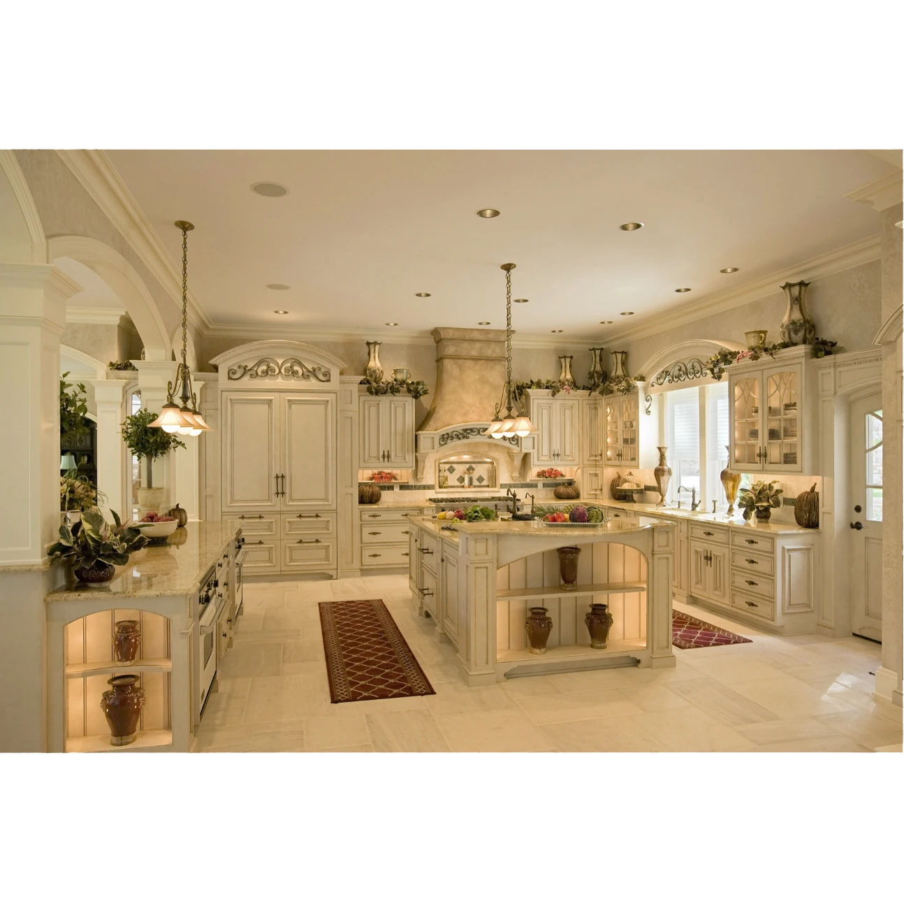 Aisen мебель для дома из цельного дерева наборы кухонных шкафов для столовой