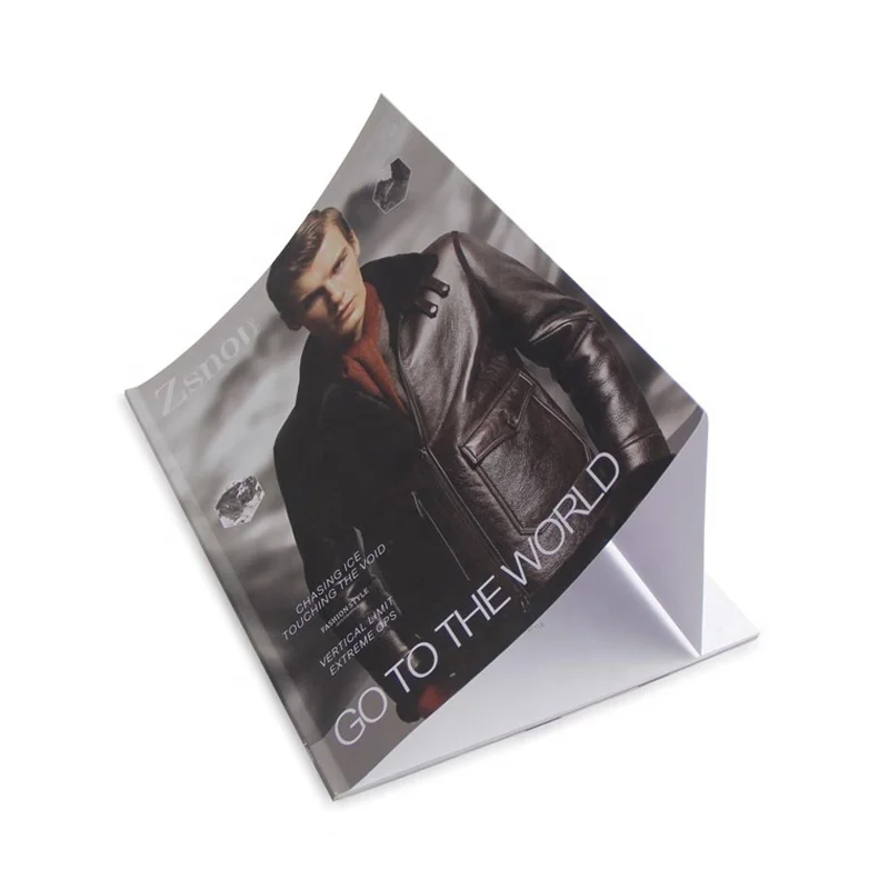 
Professional customized A4 A5 8.5x11 inch magazine soft cover printing 