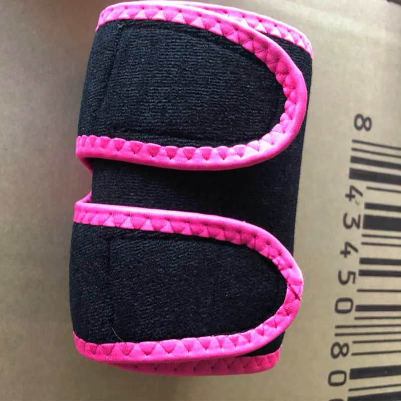 1 Pair SBR Embossed Sweating Sauna Arm Sleeve Sweat Arm Wraps Trimmers for Arm Fat Burning Workout & Exercise