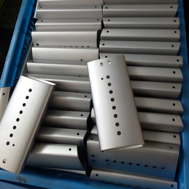 square tube rectangle custom size 7075 7005 aluminum alloy perforated tube