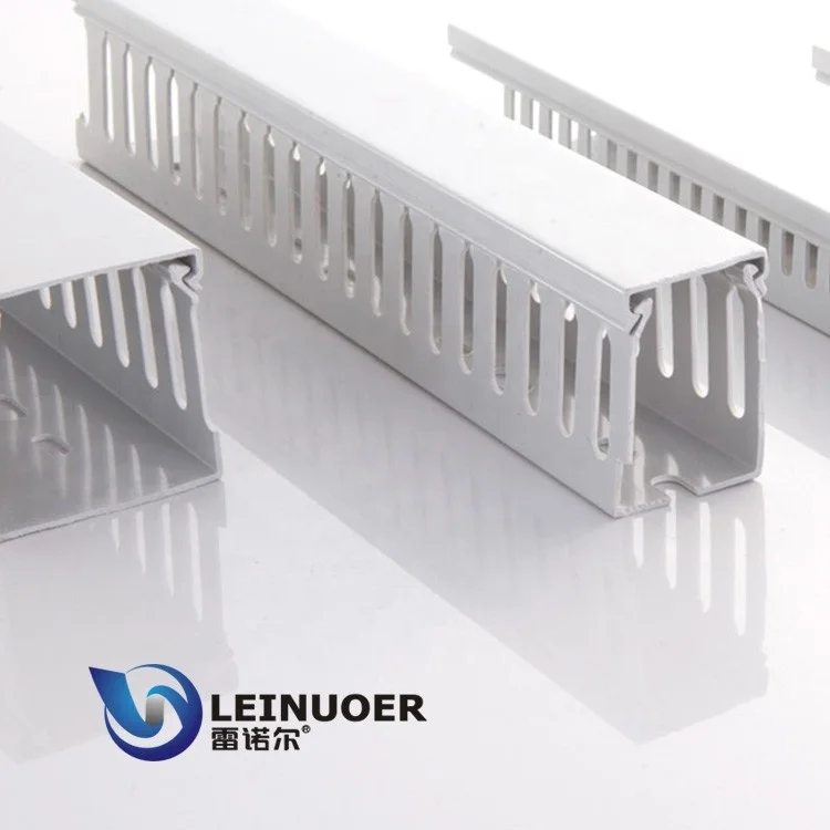 China Supplier electrical supply 25*15~150*100 mm PVC cable trunking price