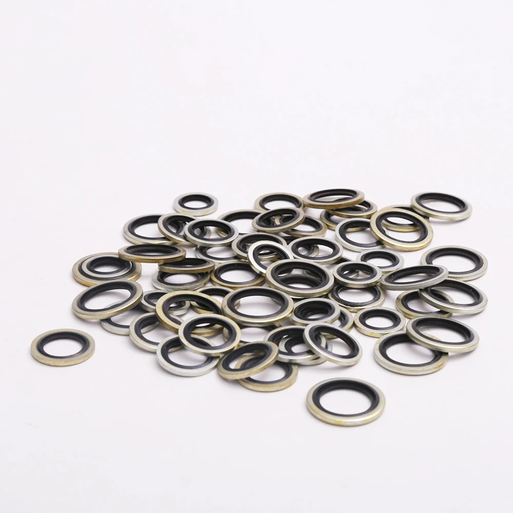 Manufacturers Standard Parts Compound Gasket Metal Seals Adhesive Gasket Combination Oil Seal