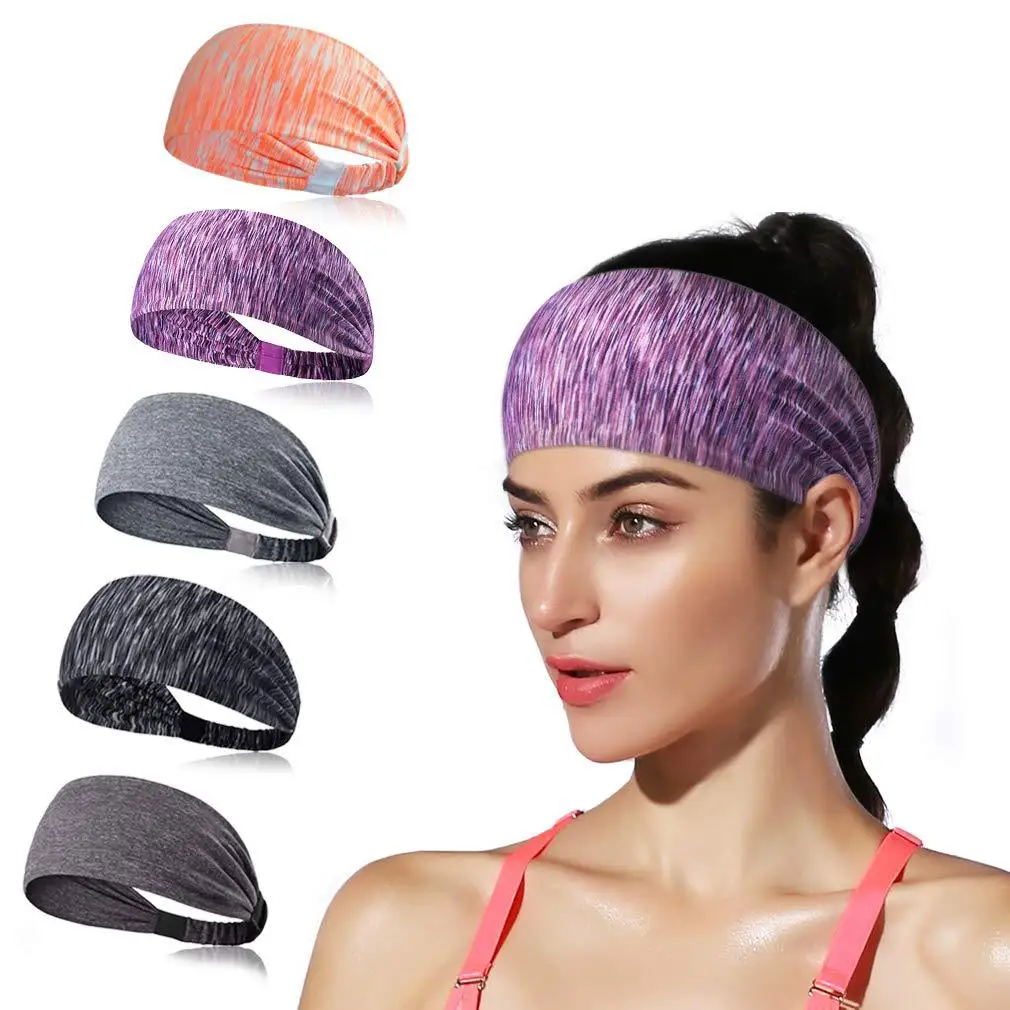  Готово к отправке sweatband запуск фитнес-обувь для мужчин и женщин спортивные регулируемое налобное крепление Йога Спортивные впитывающие пот во время повязка на