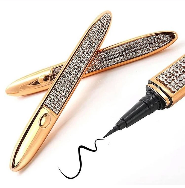 
Self adhesive eyeliner pencil 3D magnetic eyelashes private label mink lashes magic eyeliner glue pen 