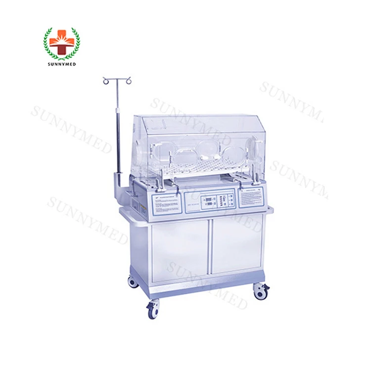 Sunnymed SY-F007 белых регулируемых новорожденных инкубатор для детские низкая