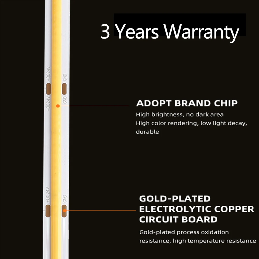 Wholesale Flexible Cob Strip Led Lights Utility Strip Lamps Home Decor Strips led Light