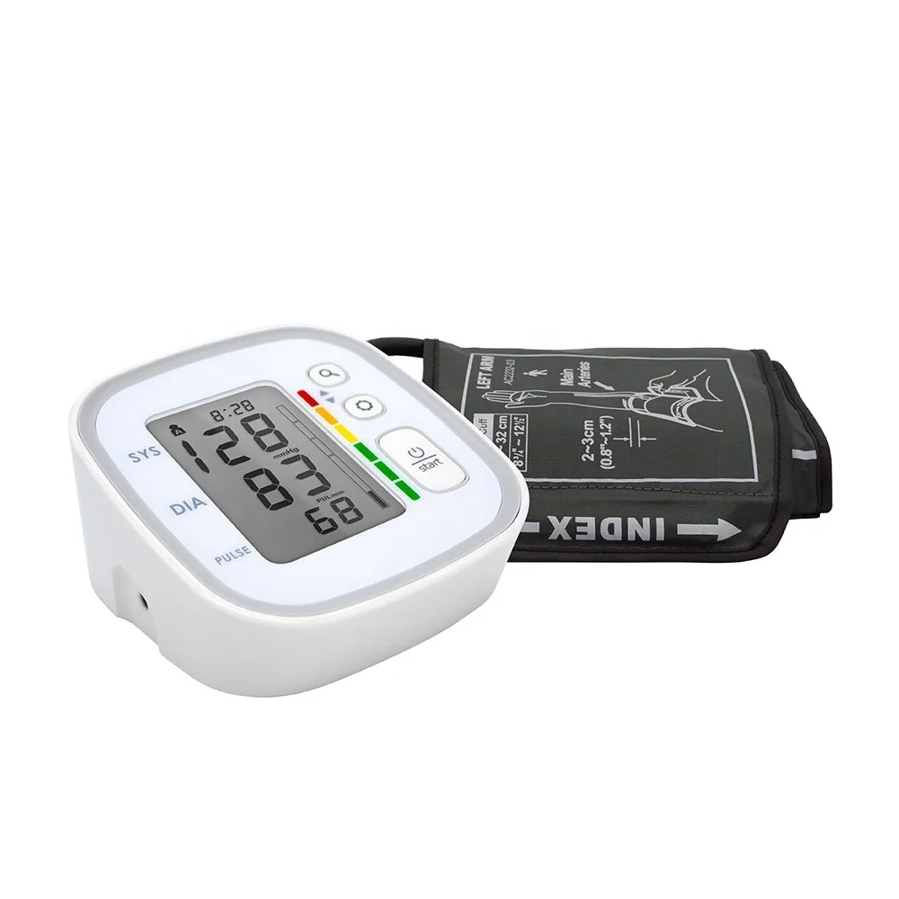 Remote monitoring upper arm digital automatic blood pressure meter