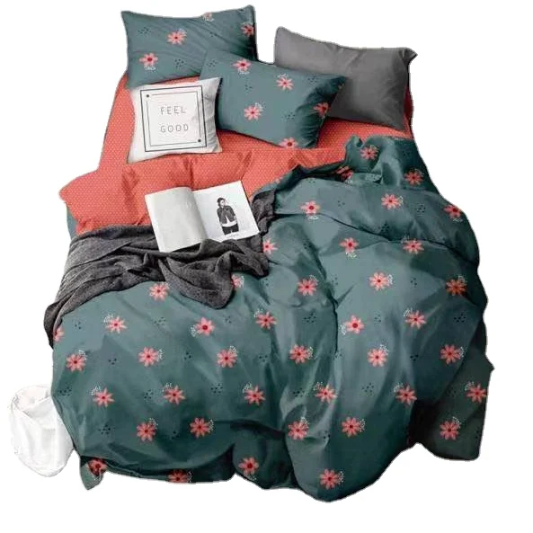 Современный дизайн 3 шт принт 100% полиэстер постельные принадлежности Nantong домашний текстиль