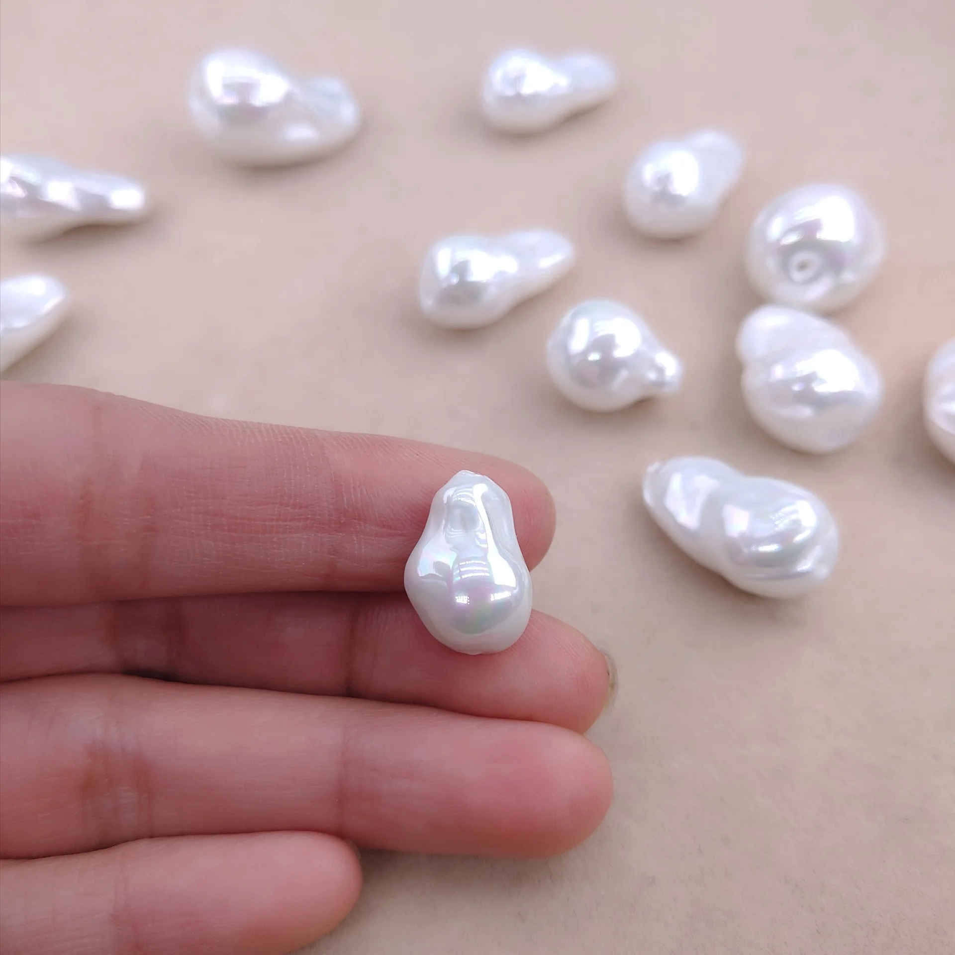 10X15mm wholesale baroque special-shaped large irregular shell beads diy jewelry