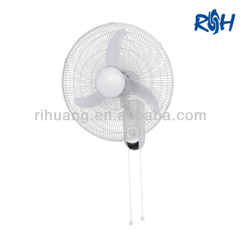 3 Blade copper motor workshop home office plastic 18 inch wall mounted electric oscillating modern fan