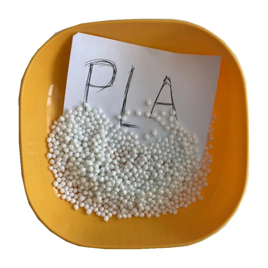 Горячая распродажа Разлагаемый пластиковый материал PLA FY802 гранулы разлагаемый пластик Полимолочная кислота