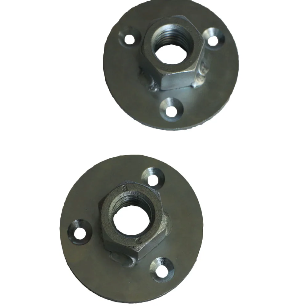 OEM пользовательская Монтажная Базовая пластина с 3 отверстиями фланец с сертификатом ISO 90001