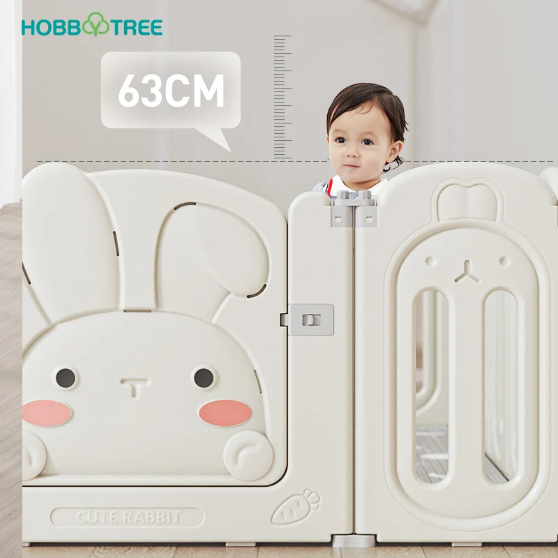 indoor children plastic folding safety fence kids removable play yard