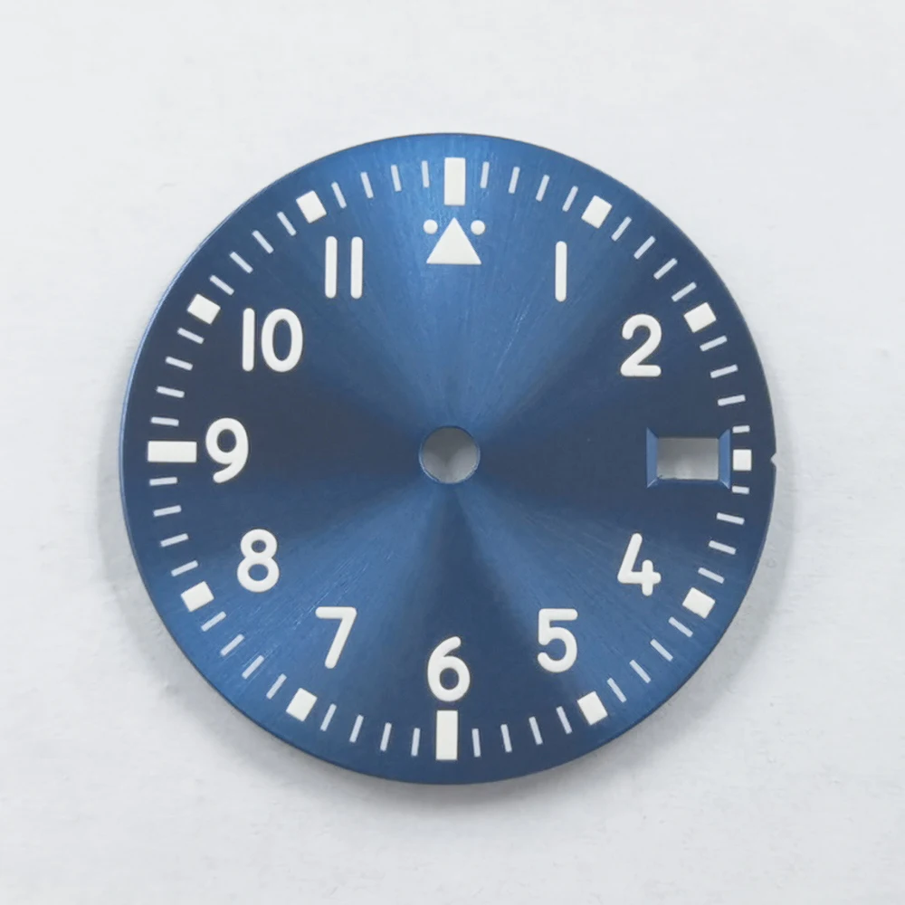 29mm Luminous Fit NH35A NH36A Movement Custom Your Own Logo Watch Sterile Dial
