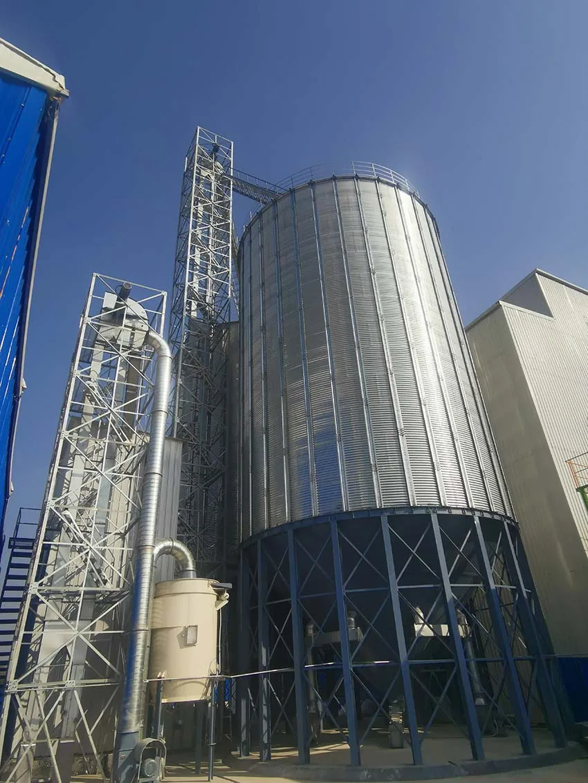  Хранилище корма для домашнего скота силос зерен пшеницы кукурузы 100 тонн домашней