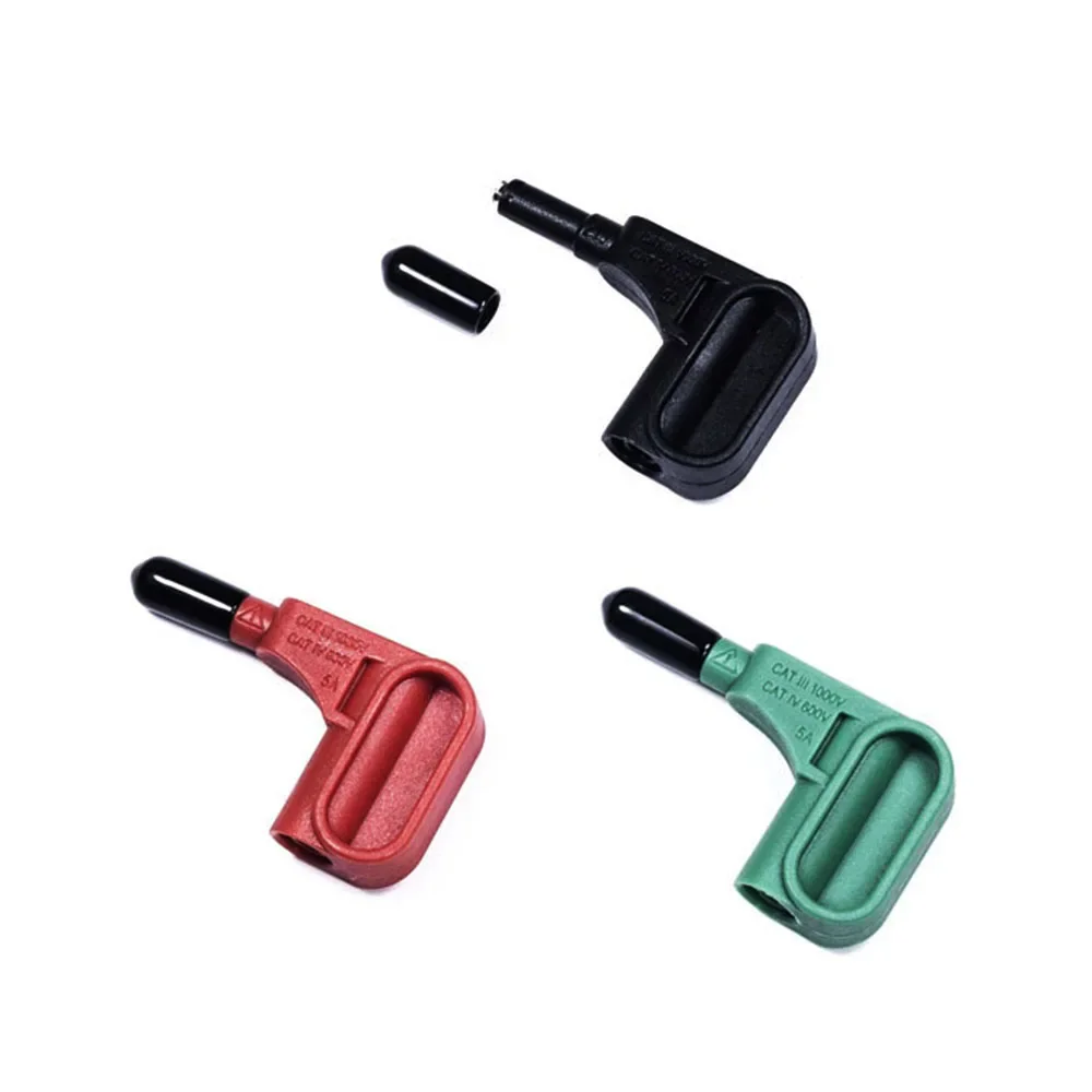 Diy Electronic Multimeter Magnetic Head 4mm Banana Plug Solderless Fast Magnet Probe Terminal Multimeter Accessories Tools