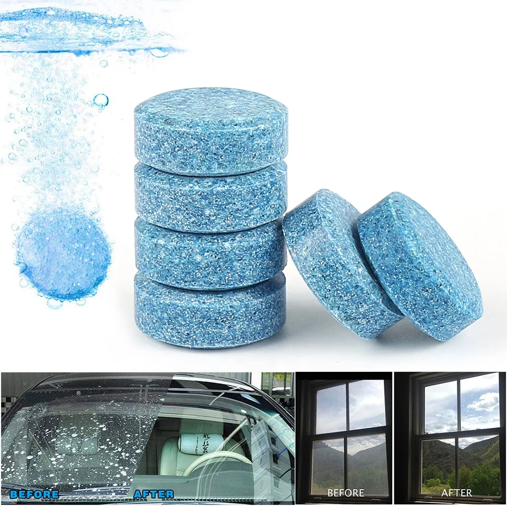 OEM Effervesent Detergent tablet clean window glass cleaner of car windshield