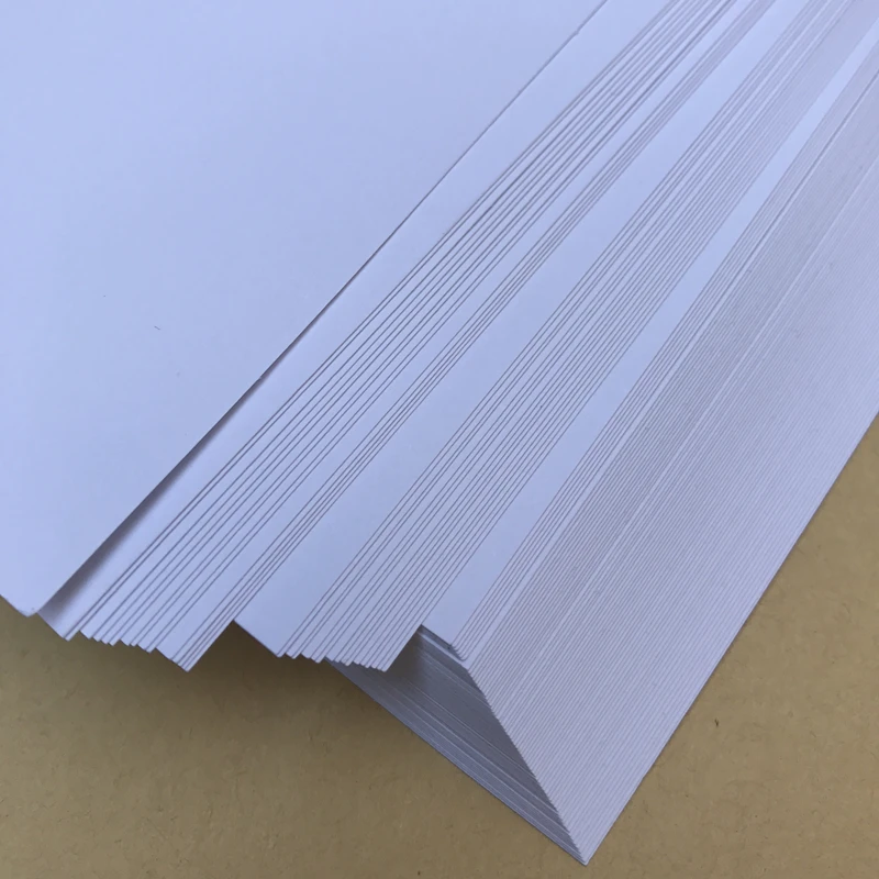 120 gsm 200 г китайская фабрика низкая цена все размеры белая картонная бумага