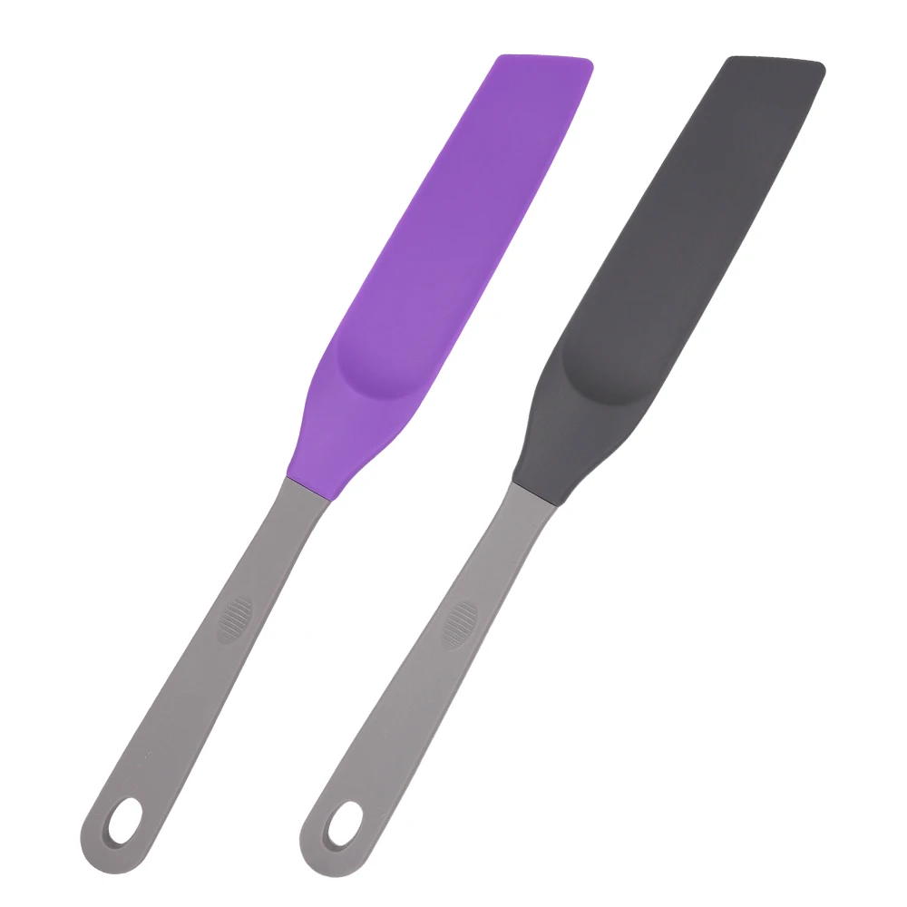 Long Handle Silicone Turner Heat Resistant Kitchen Utensils Egg Steak Fish Frying Shovel Non-stick Mini Silicone Spatula