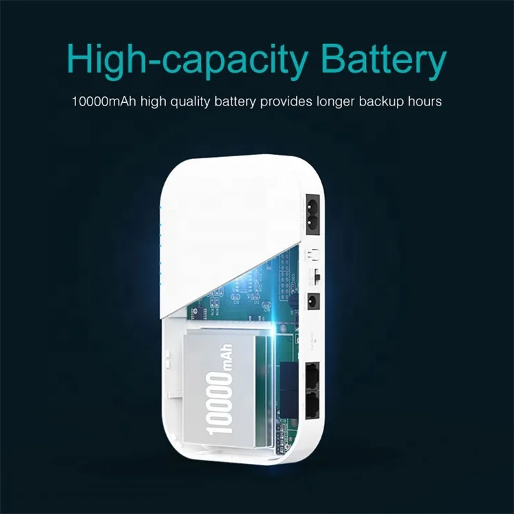 MARSRIVA UPS с резервным аккумулятором DC 5V 24V вход Smart Mini DC UPS для Wi-Fi маршрутизатора