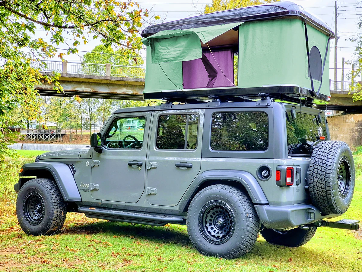 Best Jeep roof top tent hard shell Outdoor Jeep top camper tent 4x4 car top tents