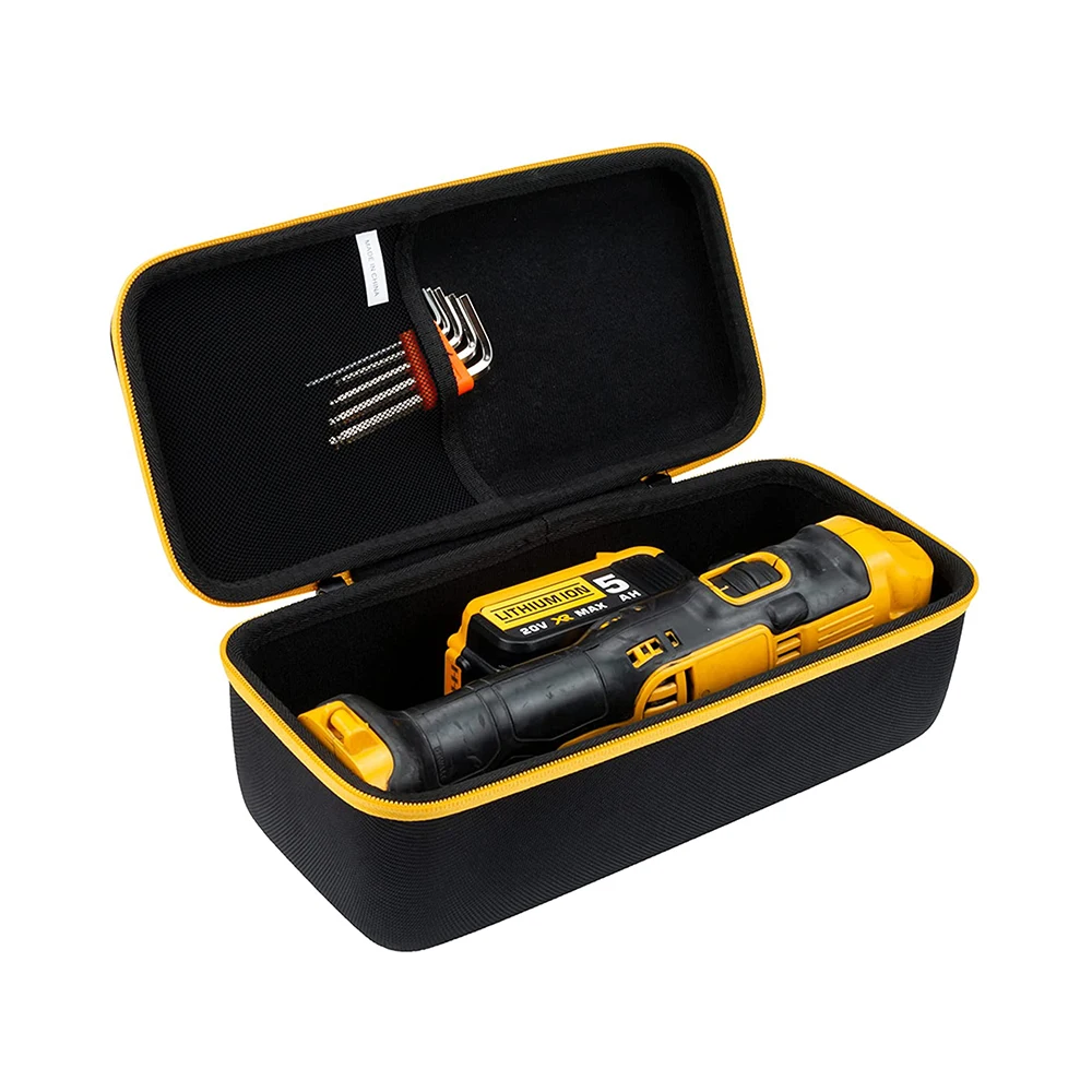 Hard Travel Case Replacement for DEWALT 20V MAX Right Angle Cordless Drill/Driver Kit DCD740C1 / DCD740B