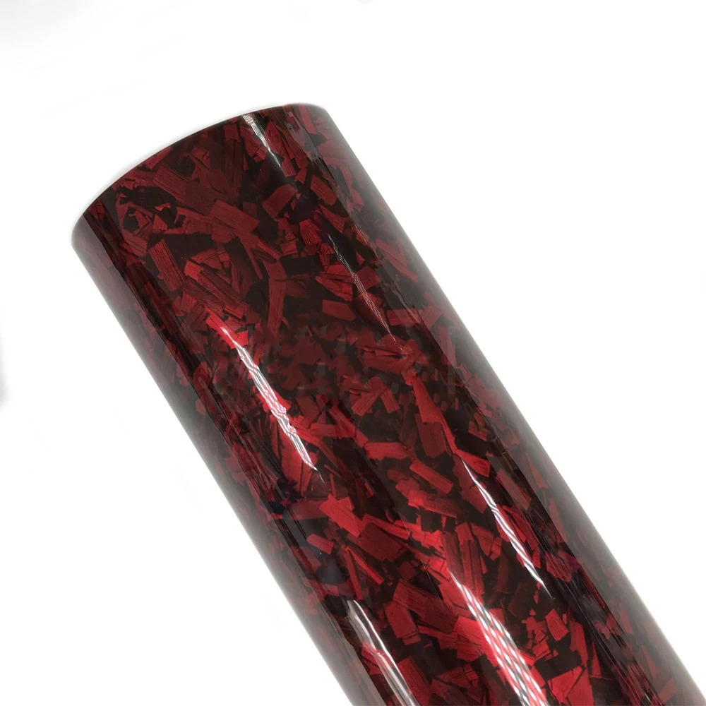LENPRO Roll Film Car Wrapping Vinyl Paper PVC Forged Carbon Fiber Vinyl Wrap