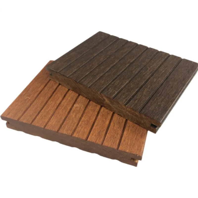 Woven Bamboo Outdoor Decking Bamboo Wood Flooring Bambu  For Balconies Terraces Pavilions