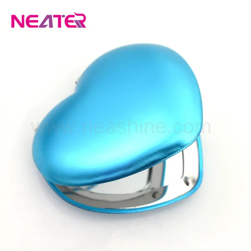 Custom Logo Promotion Gift Portable Cosmetic Handheld Travel Pocket Small Makeup Compact Make Up Mirror