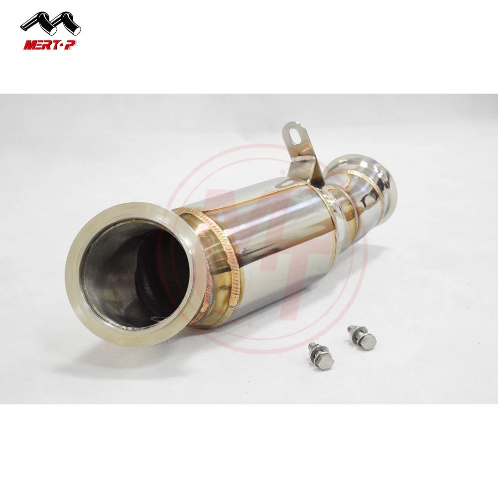 Mertop SS304 catless performance down pipe для M135i F20 / F21 M235i F22 M2 F87 2016 +