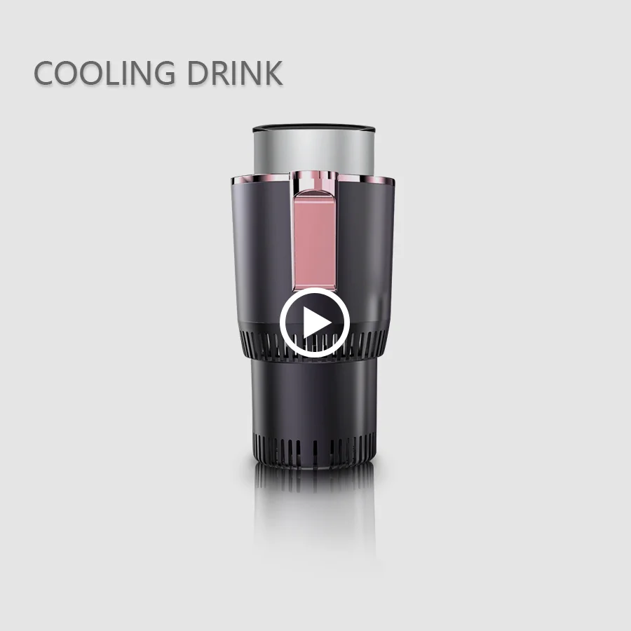 
Dc 12V Electric Mini Fridge Cup Car Drink Cooling Heating Holder Car Cup Holder Tablet For Truck 