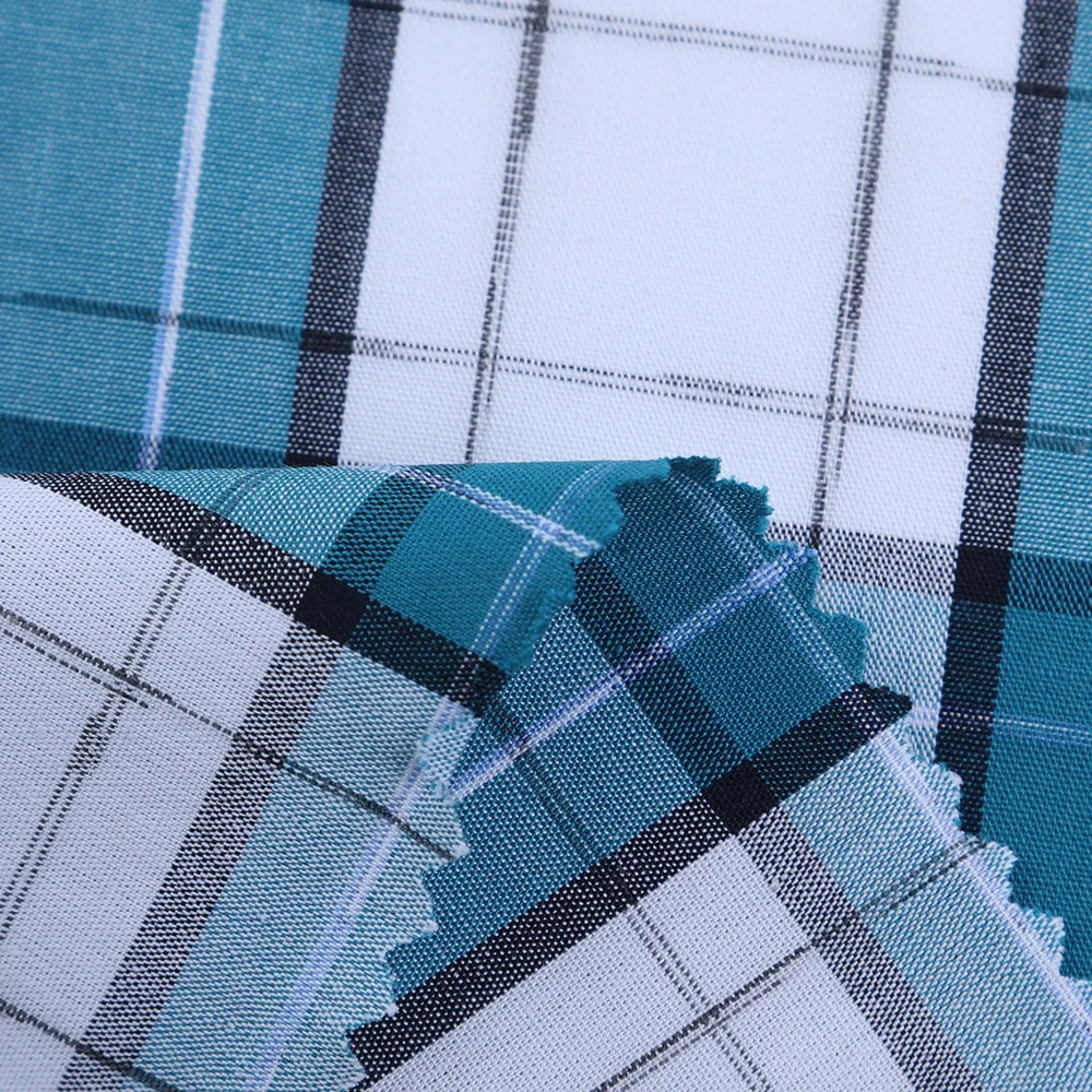 
cheap price yarn dyed shirting fabrics 100 cotton for man 